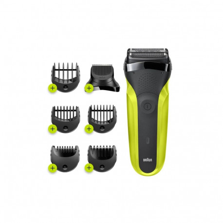 Braun Series 3 Shave&Style 300BT pardel, must