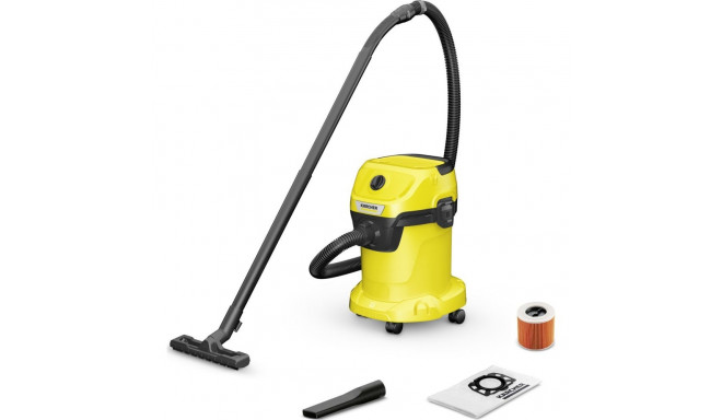 Electric vacuum cleaner KARCHER WD 3 V-17/4/20, 1000 W, 17 l, wet and dry cleaning