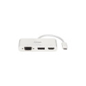 D-Link | 3-ühes USB-C HDMI/VGA/DisplayPort adapter | DUB-V310 | USB-jaotur | USB Type-C