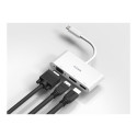 D-Link | 3-ühes USB-C HDMI/VGA/DisplayPort adapter | DUB-V310 | USB-jaotur | USB Type-C