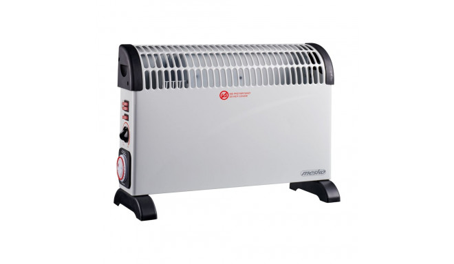 Mesko | Convector Heater with Timer and Turbo Fan | MS 7741w | Convection Heater | 2000 W | Number o