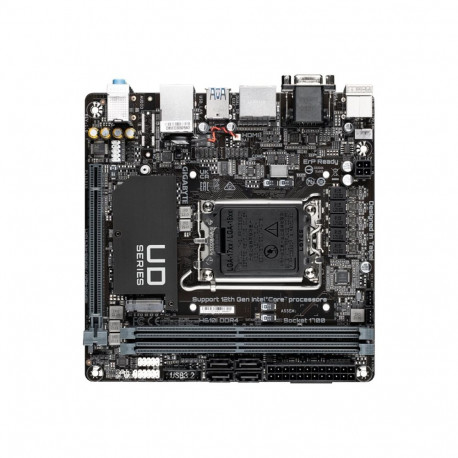 Gigabyte | H610I DDR4 1.0 M/B | Processor family Intel | Processor socket  LGA1700 | DDR4 DIMM | Mem