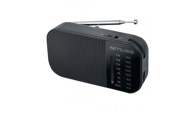 Muse | M-025 R | Portable radio | Black