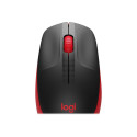 Logitech | Full size Mouse | M190 | Wireless | USB | Red
