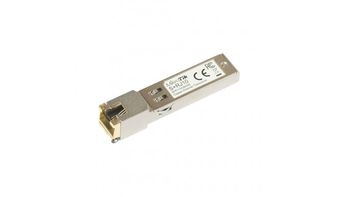 MikroTik S+RJ10 SFP+ vask RJ-45 10/100/1000/10000 Mbit/s maksimaalne ülekandekaugus 200 m -20 kuni +