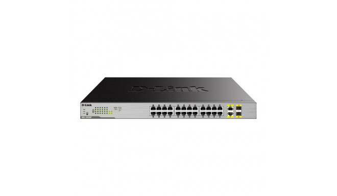 D-Link | Switch | DGS-1026MP | Unmanaged | Rack mountable | Gigabit Ethernet (copper) ports quantity