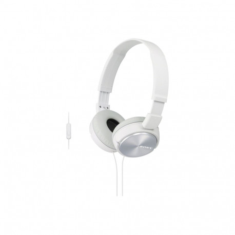 Sony | Foldable Headphones | MDR-ZX310 | Headband/On-Ear | White