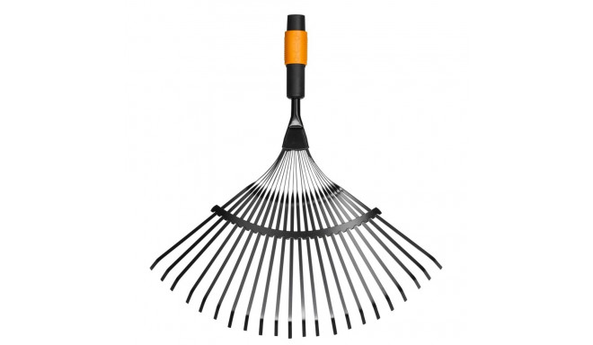 Fiskars QuikFit fan rake without handle, 20 teeth, 43 cm, for leaves