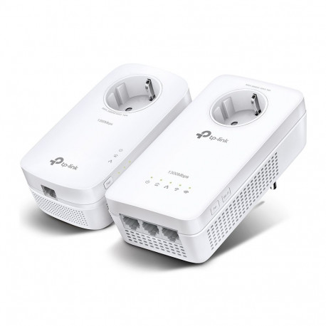 INTD TP-LINK Powerline TL-WPA8631P Kit AV1300-AC1200 Gigabit WiFi Powerline KIT with Socket