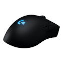 Logitech G PRO juhtmevaba mängurihiir, RF juhtmevaba, 25600 DPI, must