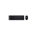 Logitech MK220 juhtmevaba klaviatuuri ja hiire komplekt, US, must