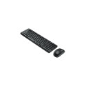 Logitech MK220 juhtmevaba klaviatuuri ja hiire komplekt, US, must