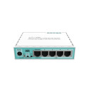 Mikrotik RB750GR3 wired router Gigabit Ethernet Turquoise  White