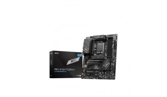 MSI PRO B760-P DDR4 II emaplaat
