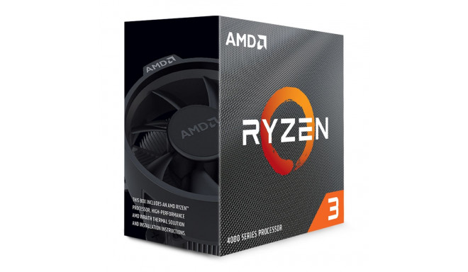 AMD Ryzen 3 4100 processor, 3.8 GHz, 4 MB, BOX (100-100000510BOX)