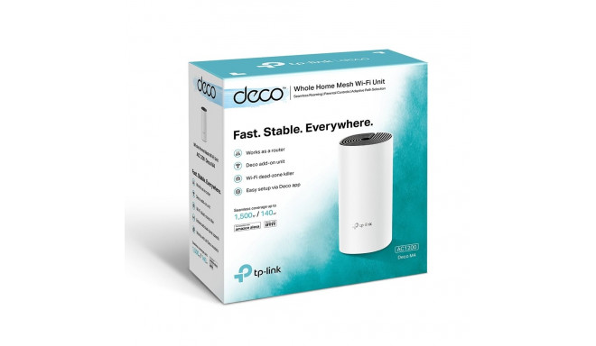 TP-Link Deco M4 AC1200 kogu kodu mesh Wi-Fi süsteem MU-MIMO. 1-pack