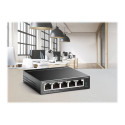 TP-LINK Switch TL-SG1005LP Unmanaged Desktop PoE+ port quantity 4 Power supply type External