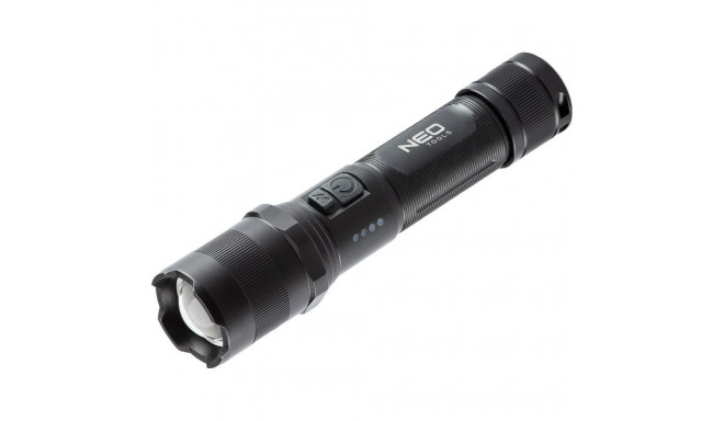 Neo flashlight USB rechargeable flashlight 1000 lm OSRAM P9 LED (99-035)