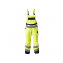 Lahti Pro Premium Hi-Vis Dungarees Yellow S (L4110701)