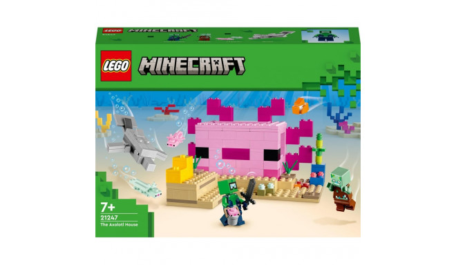 LEGO Minecraft Axolotli Maja (21247)