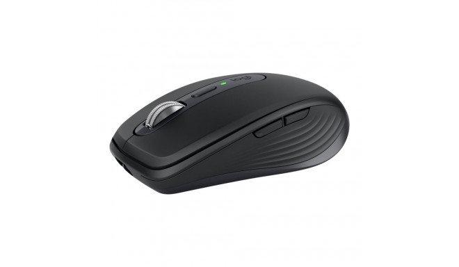 Logitech MX Anywhere 3S Mouse - RF Wireless + Bluetooth, Laser, 8000 DPI, Graphite