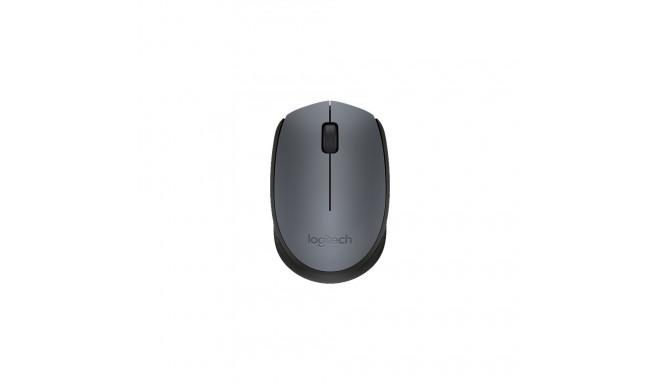 Logitech M170 juhtmevaba hiir, RF juhtmevaba, 1000 DPI, hall/must