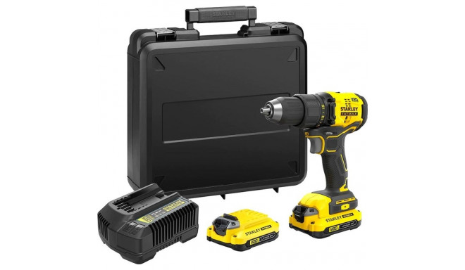 Stanley SFMCD710D2K drill/driver 18 V 2 x 2 Ah battery