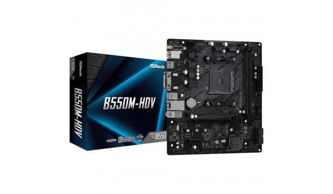 ASRock B550M-HDV emaplaat