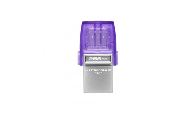 Kingston DataTraveler microDuo 3C Gen3 mälupulk, 256 GB (DTDUO3CG3/256GB)
