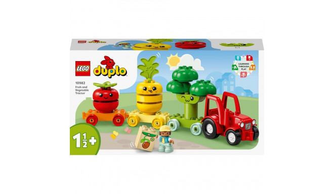 Constructor LEGO DUPLO Fruit and vegetable tractor 10982