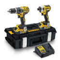 DEWALT.COMBO KIT 18V DCK266P2 (DCD796+DCF887) 2x5.0Ah TOUGH SYSTEM