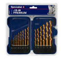 SPECIALIST+ puuri komplekt TITANIUM, 1.5-10 mm, 15 tk.