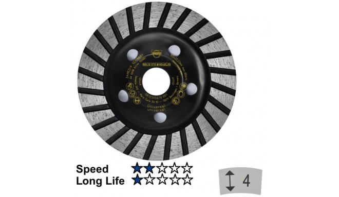 SAMEDIA STS125x22 mm lihvimistald