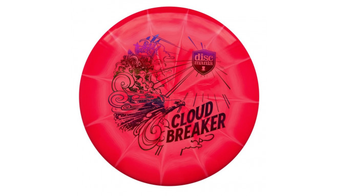 Discgolf DISCMANIA Putter LUX VAPOR Cloud Breaker April Jewels Blue/White 2/3/0/1