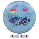 Discgolf DISCMANIA Putter LUX VAPOR Cloud Breaker April Jewels Sinine/Valge 2/3/0/1