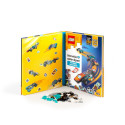 LEGO IKONILINE tegevusraamat "Ehita ja kleebi: Kohandatud autod"