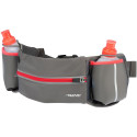 Hip bag with bottles AVENTO 44RA Grey/Fluorescent pink