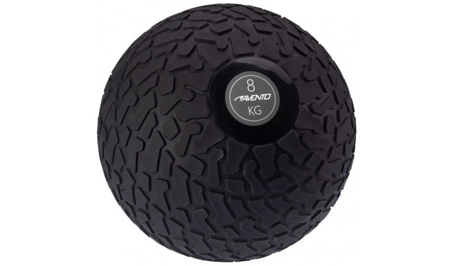 Slam ball AVENTO 42DK 8kg D23cm Black/grey