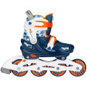 Skates NIJDAM N20AA01 37/40 Navy blue/Orange