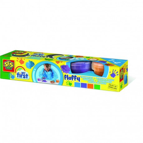 SES My First Finger-Paint Fluffy 4 colors
