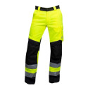 HI-VIZ TROUSERS SIGNAL YELLOW-BLACK 56