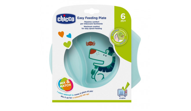 CHICCO feeding bowl 6M+ blue