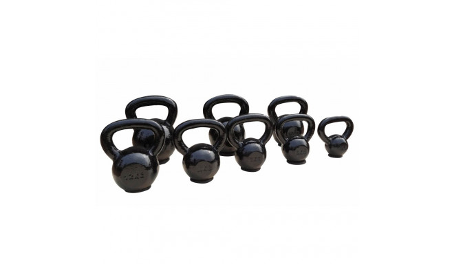 Kettlebell cast iron with rubber base TOORX 20kg