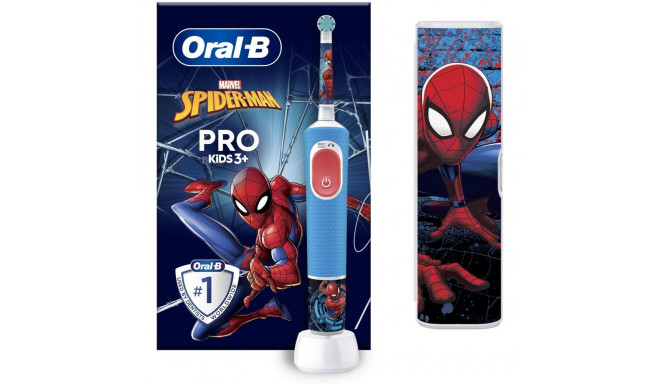 Oral-B D103.413.2KX Vitality PRO Kids 3+ Spiderman + TC Toot