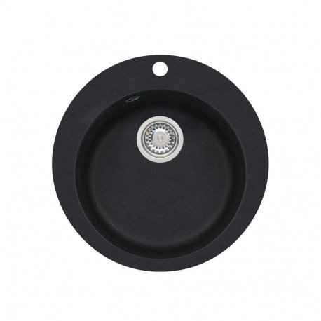 SINK KITCHEN + SIFON 9811091 BLACK