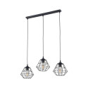 LAMP DIAMOND 6203 3X60W E27 BLACK