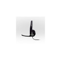 Logitech H390 USB Computer Headset Wired Headphones, USB Type-A, Black