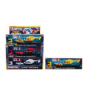 TEAMSTERZ valumetallist mängukomplekt Helikopteri transporter, 26 cm