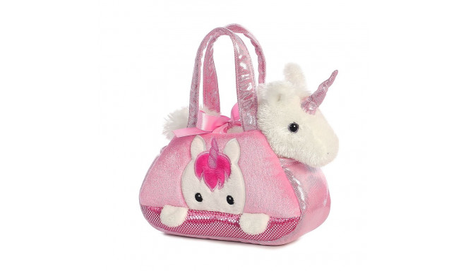 AURORA Fancy Pals plush toy unicorn in a bag, 20 cm