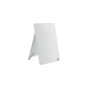 Glass Desktop Whiteboard Easel Nobo Brilliant White 22x30cm